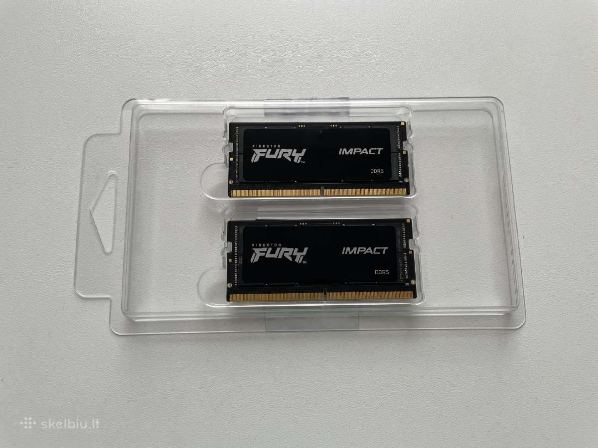 Kingston Fury 64gb (2x32gb) Ddr5 5600mhz - nuotraukos Nr. 2