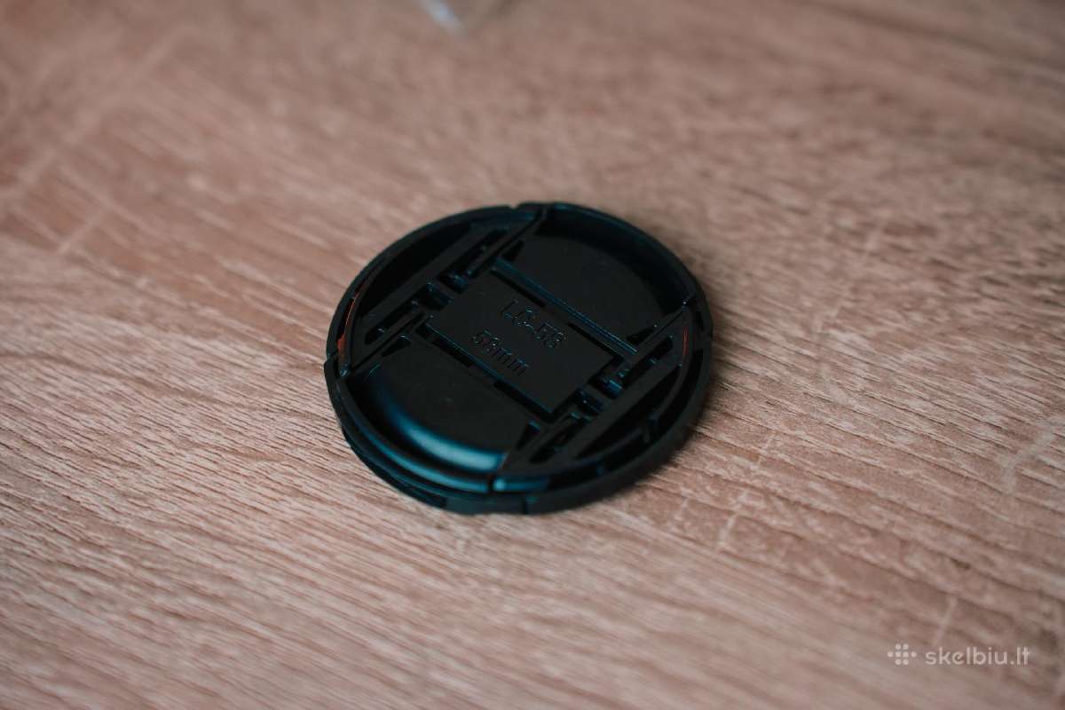58 mm fotoaparato objektyvo priekinis dangtelis - nuotraukos Nr. 3