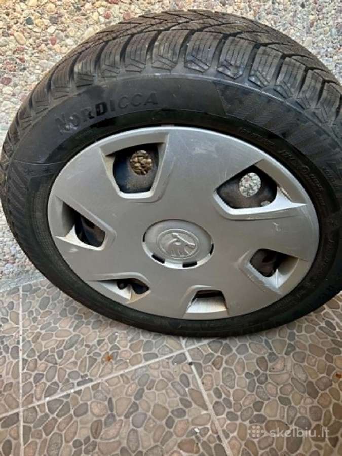 M+s padangos su obodais 195/55 r15 - nuotraukos Nr. 4