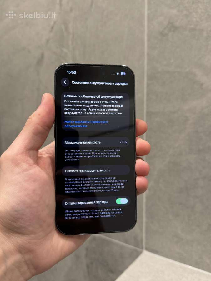 iPhone 14 pro 128gb - nuotraukos Nr. 4