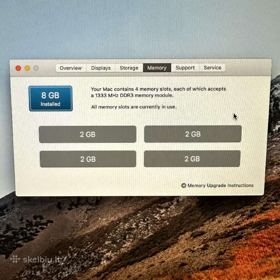 iMac 2011 21.5" - nuotraukos Nr. 4