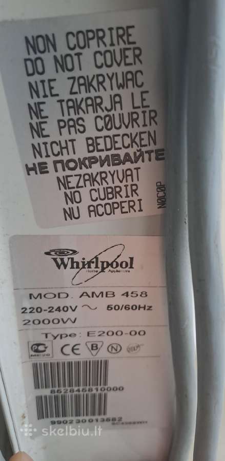 Tepalinis radiatorius whirpool - nuotraukos Nr. 5