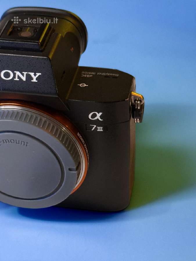 Sony A7 III (body) - nuotraukos Nr. 7