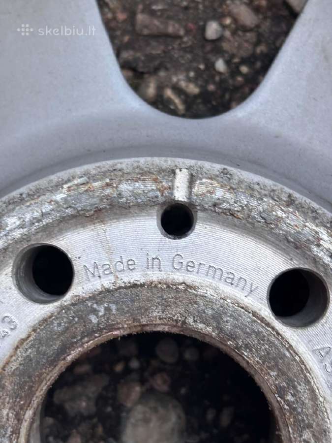 Mercedes 5x112 r17 su zieminem padangom - nuotraukos Nr. 8