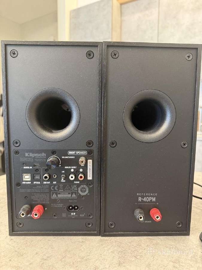 Klipsch R-40pm aktyvios lentyninės kolonėlės - nuotraukos Nr. 3