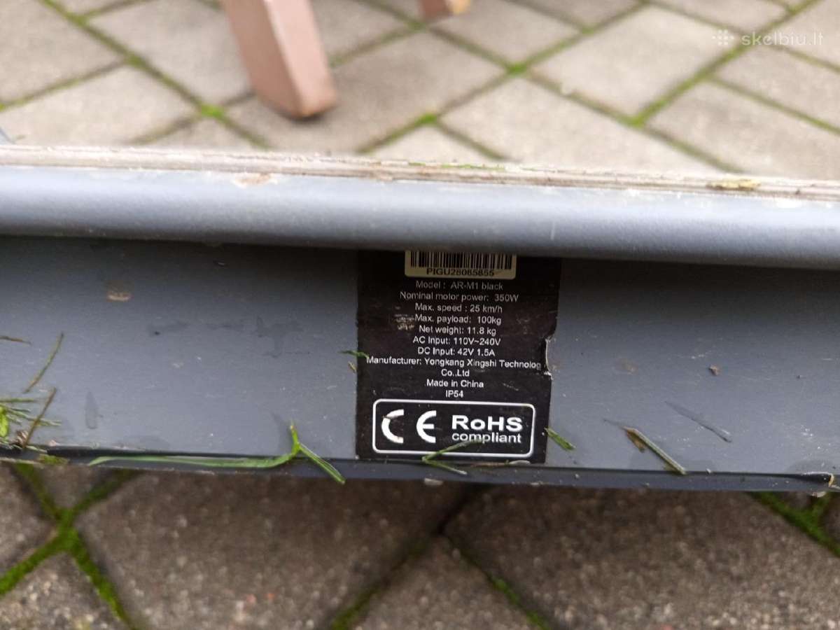 Puikios bukles elektrinis paspirtukas - nuotraukos Nr. 2