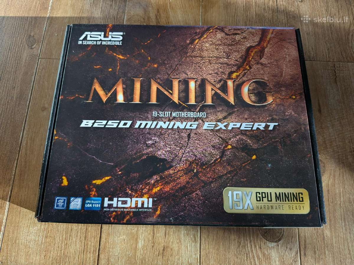 Motininė plokštė Ai/mining su daug Pcie - nuotraukos Nr. 2