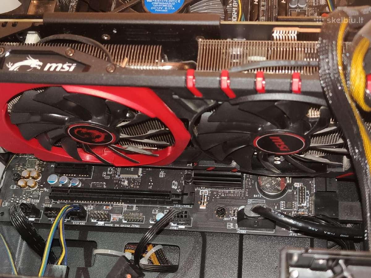 Stacionarus kompiuteris i5 6500, r9 390, Ddr4 16gb - nuotraukos Nr. 6