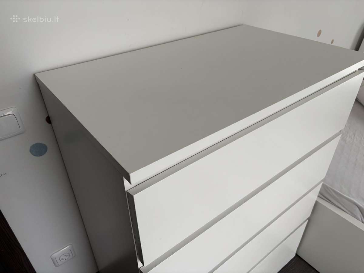 Ikea 4 stalčių komoda Malm - nuotraukos Nr. 7