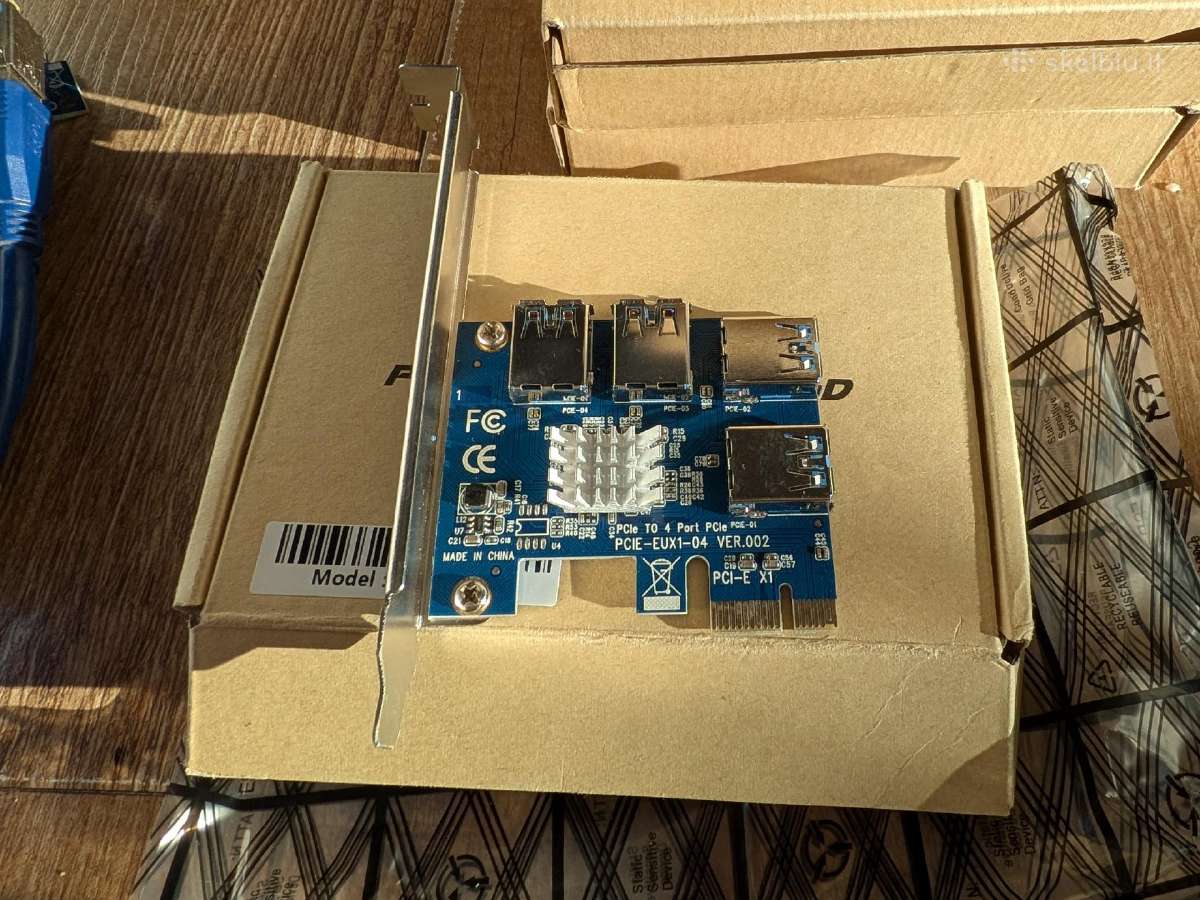 Gpu riser'iai pcie - nuotraukos Nr. 3