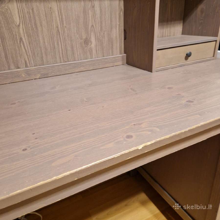 Naudotas medinis stalas - Hemnes Ikea - nuotraukos Nr. 6
