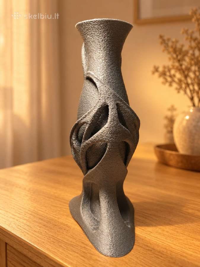 Skulptūrinės 3D vazos - nuotraukos Nr. 12