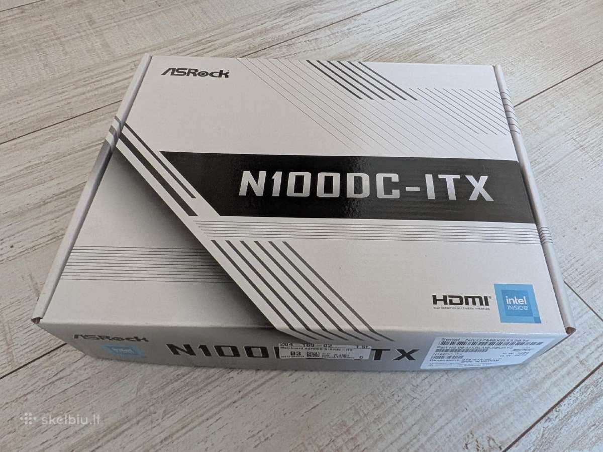 Motininė plokštė Asrock N100dc-itx - nuotraukos Nr. 5