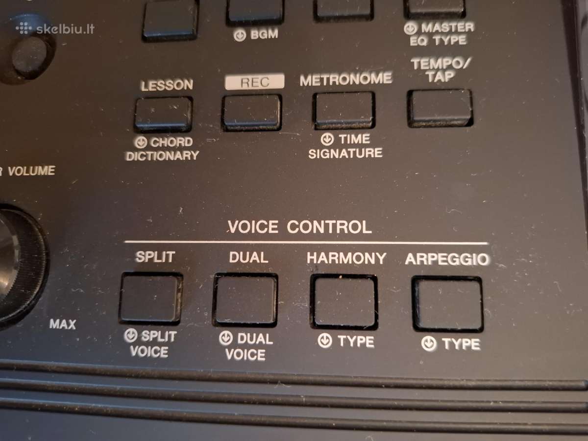 Naujas Yamaha Psr E453 iš ekspozicijos ir stovas - nuotraukos Nr. 3