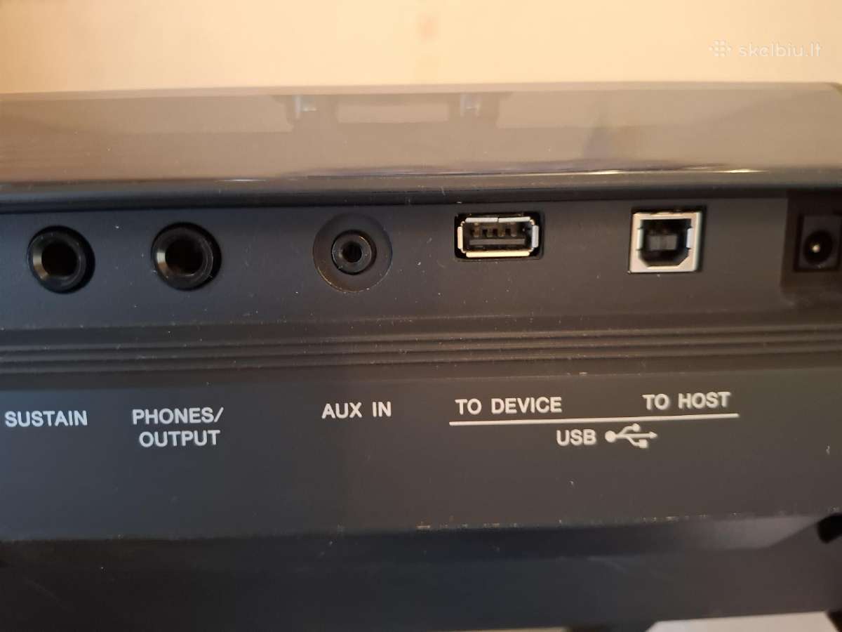 Naujas Yamaha Psr E453 iš ekspozicijos ir stovas - nuotraukos Nr. 5