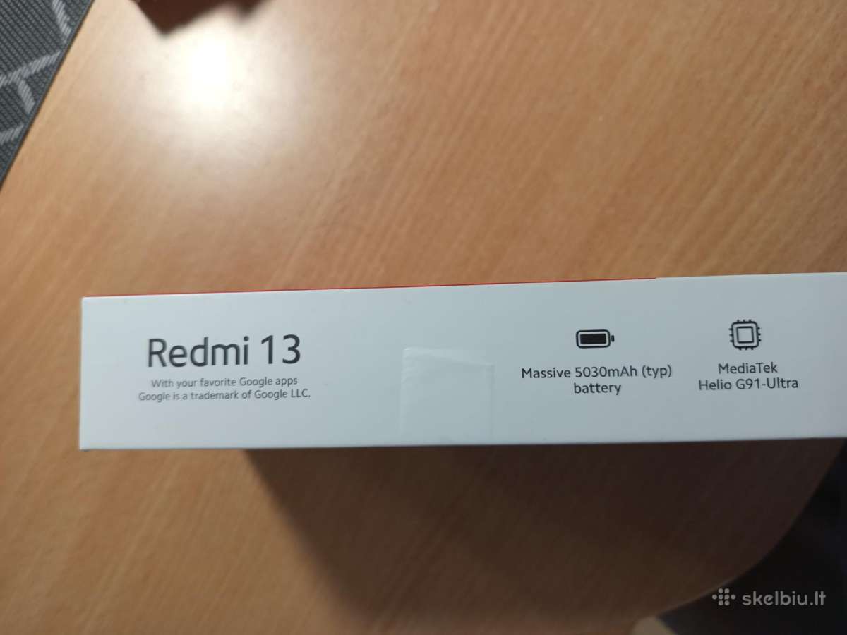 Redmi 13 su pakuote - nuotraukos Nr. 3