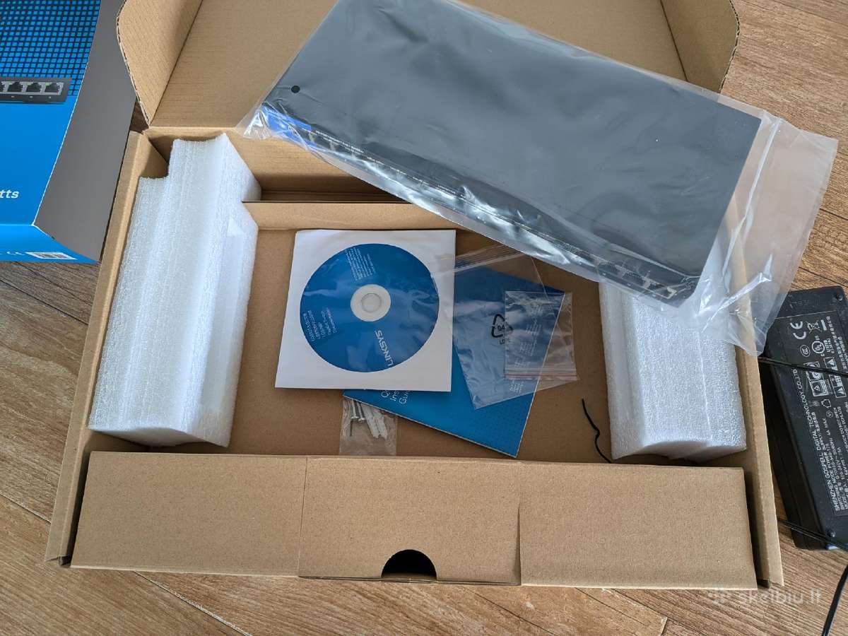 Swičas linksys 16 portų su Poe 1gbps - nuotraukos Nr. 2