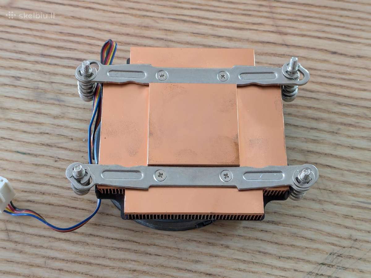 Cpu ventiliatorius 1u korpusui amd am4 - nuotraukos Nr. 2