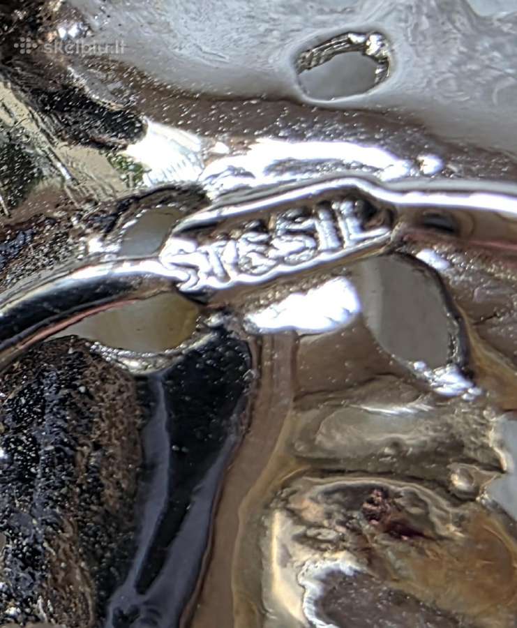Vintage paauksuotas 14k pakabukas ir sidabro sagė - nuotraukos Nr. 23