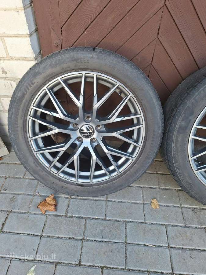 VW R19 ratlankių kompletas su padangomis - nuotraukos Nr. 4