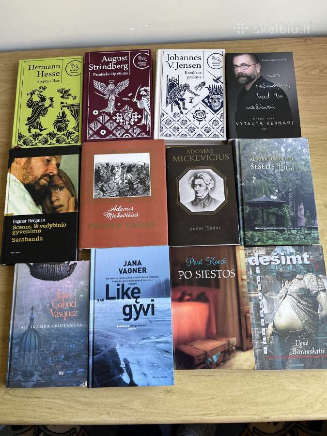Parduodu 62 - i knygas už 55eur - nuotraukos Nr. 4