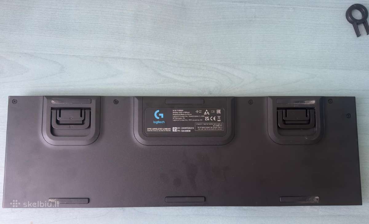 Logitech G915 mechaninė belaidė klaviatūra - nuotraukos Nr. 3