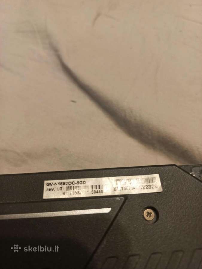 Gigabyte Geforce Gtx 1660 Oc 6g - nuotraukos Nr. 2