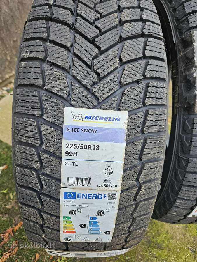 2 Naujos Žieminės Padangos Michelin X-ice Snow - nuotraukos Nr. 2