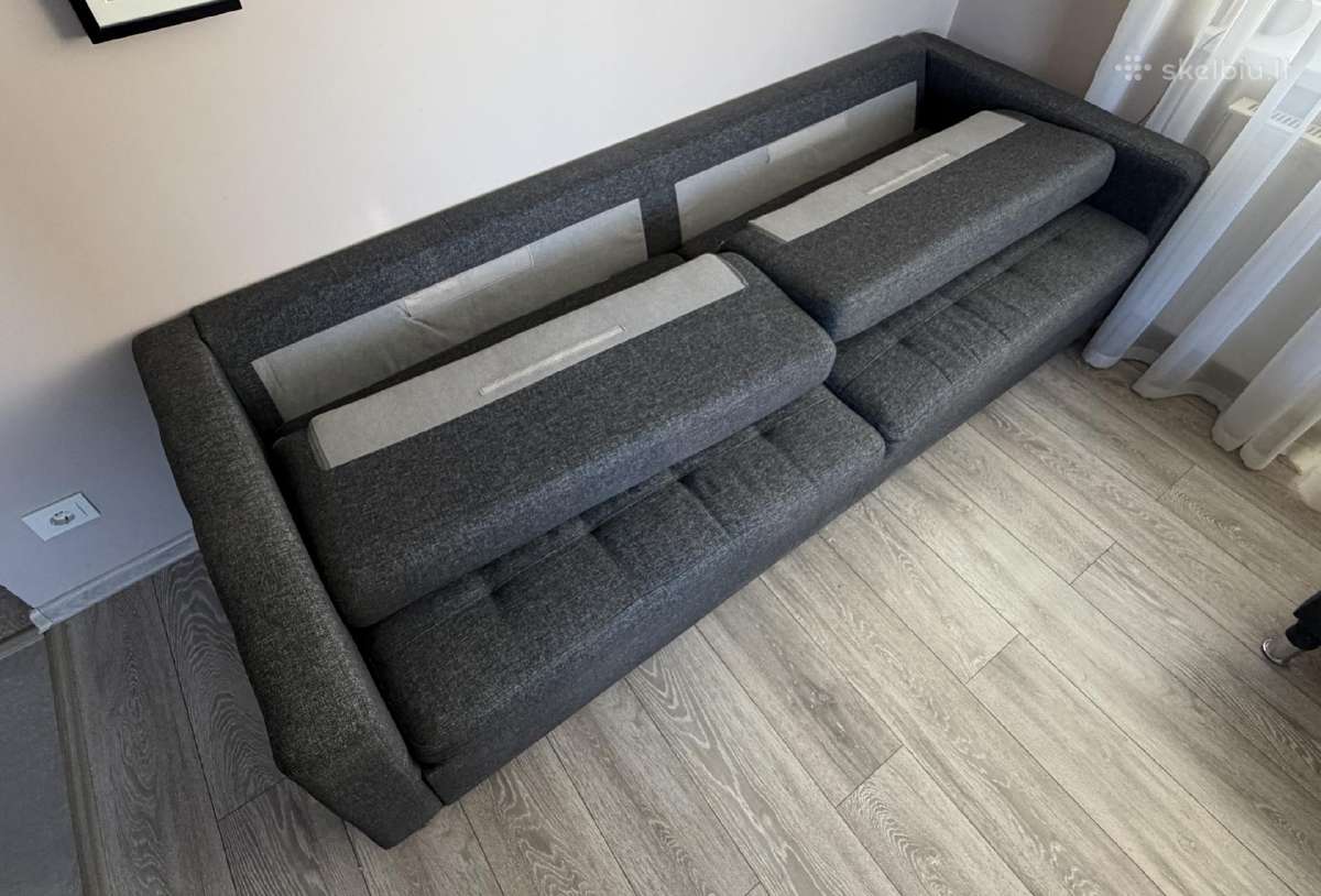 Ikea landskrona skleidžiama sofa su pufu - nuotraukos Nr. 4