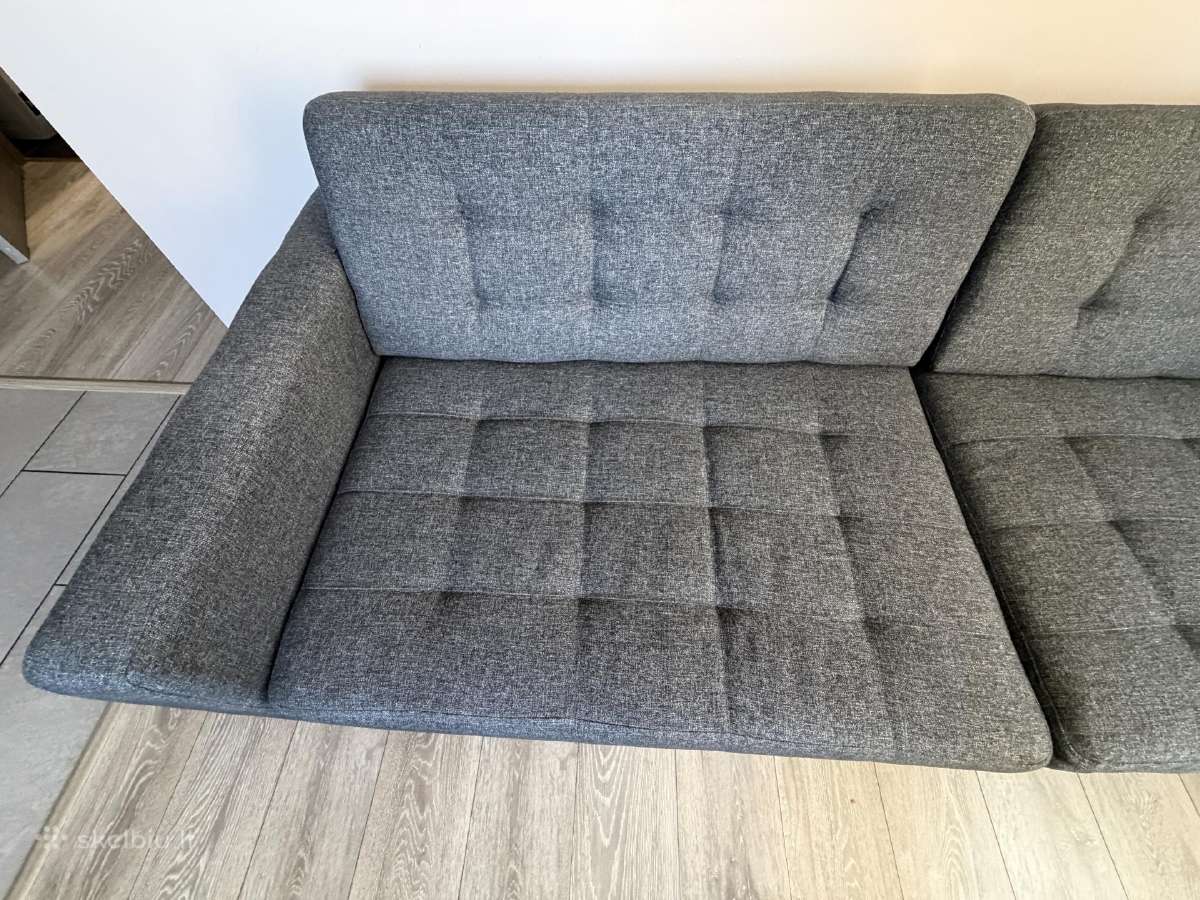 Ikea landskrona skleidžiama sofa su pufu - nuotraukos Nr. 6