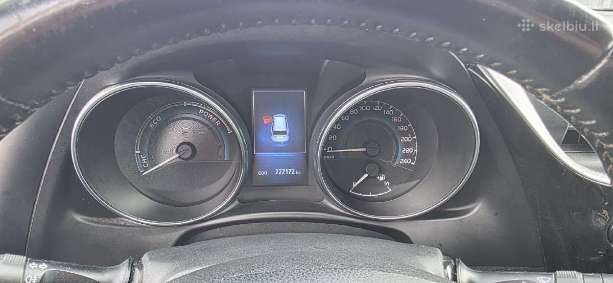 Toyota Auris 2018m, hibridas, hečbekas - nuotraukos Nr. 7