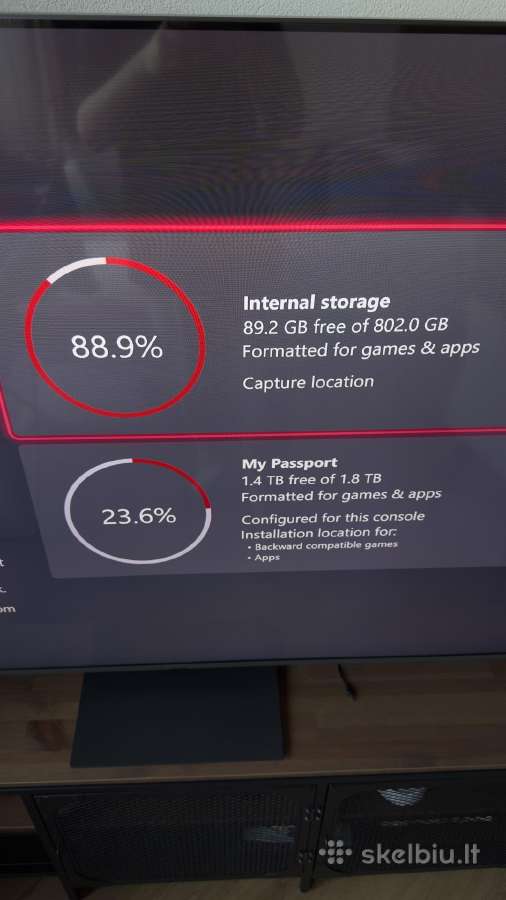 Xbox Series X ; 1+2tb ; 2 pult ; puikios bukles - nuotraukos Nr. 6