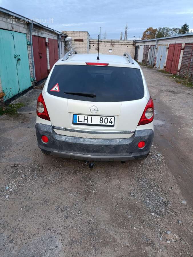 Opel Antara dizelis 2009 mech - nuotraukos Nr. 6