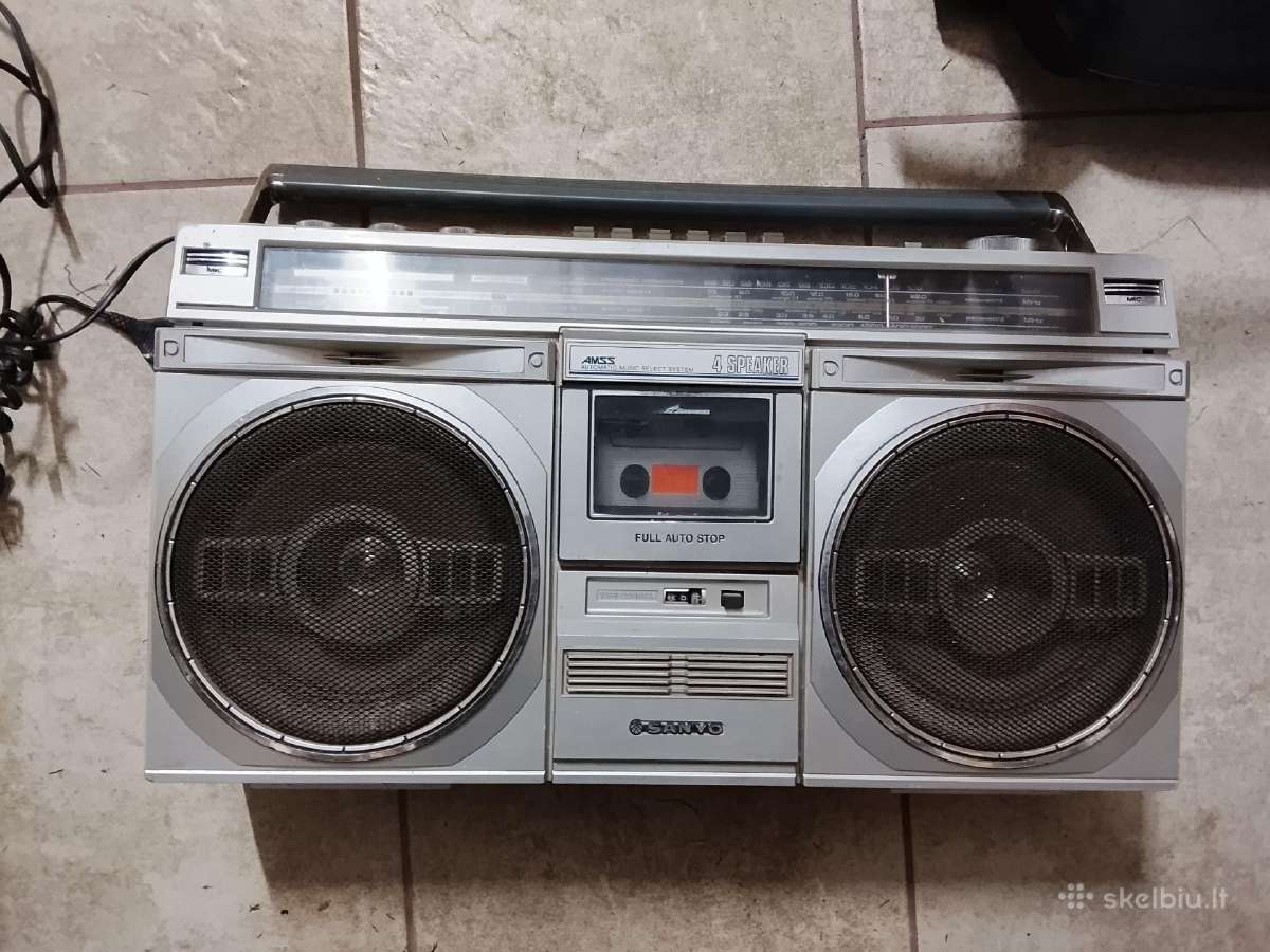 Sanyo magnetofonas - nuotraukos Nr. 2