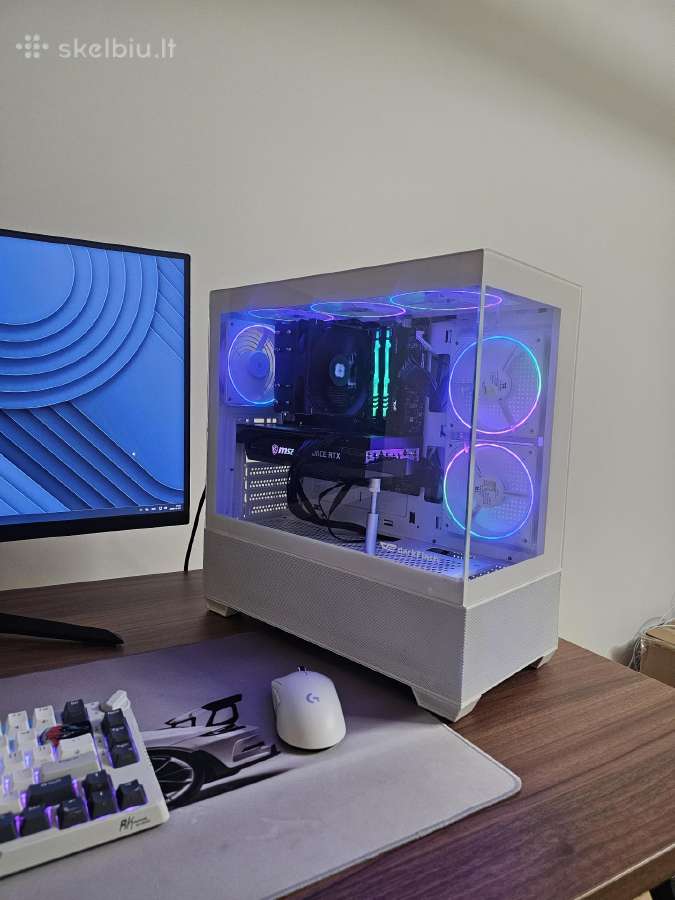 Gaming Pc Ryzen 5 5600 Rtx 3060 12gb 16gb - nuotraukos Nr. 2