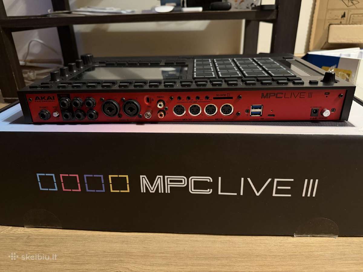Akai Mpc Live 3 Naujas - nuotraukos Nr. 3