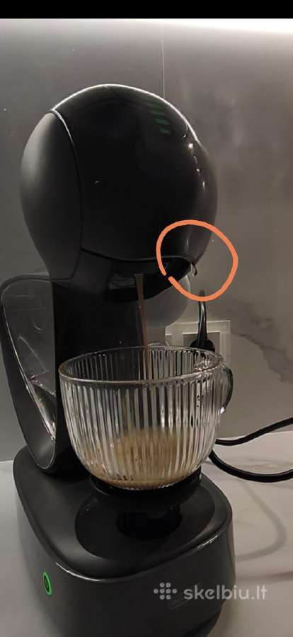 Parduodamas „delonghi“ kapsulinis kavos aparatas - nuotraukos Nr. 6