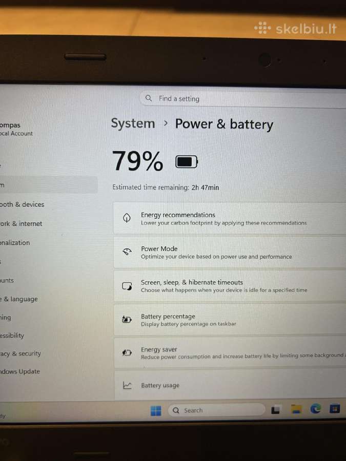 Lenovo L470 - nuotraukos Nr. 2