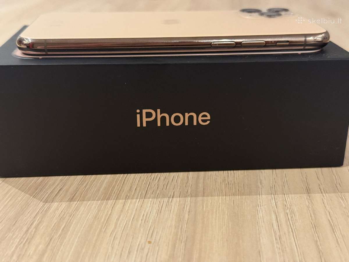 iPhone 11 pro 64gb gold - nuotraukos Nr. 4