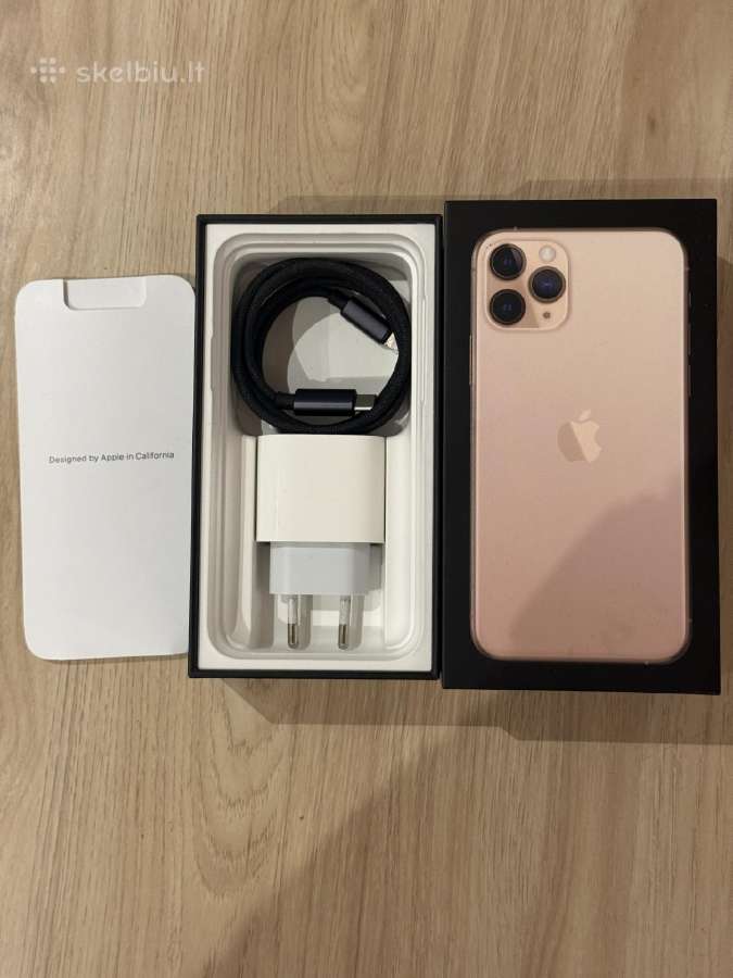 iPhone 11 pro 64gb gold - nuotraukos Nr. 7