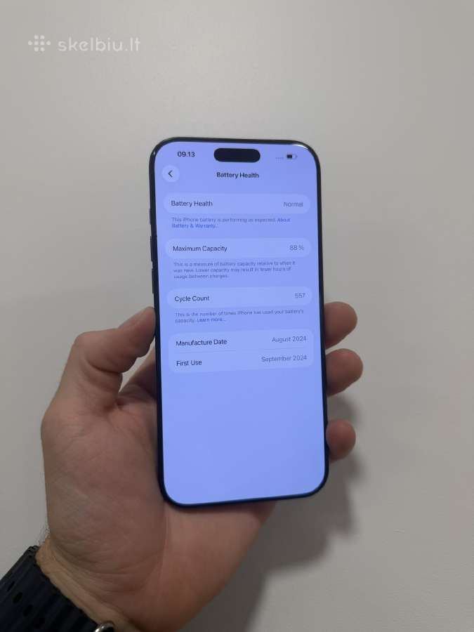iPhone 16 Pro Max 256 - nuotraukos Nr. 2