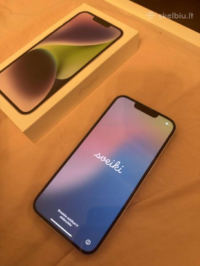 iPhone 14 pink 128 GB - nuotraukos Nr. 3