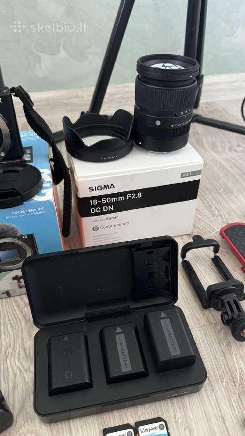 Sony Zv-e10 + Sigma 18–50 mm F2.8 - nuotraukos Nr. 5