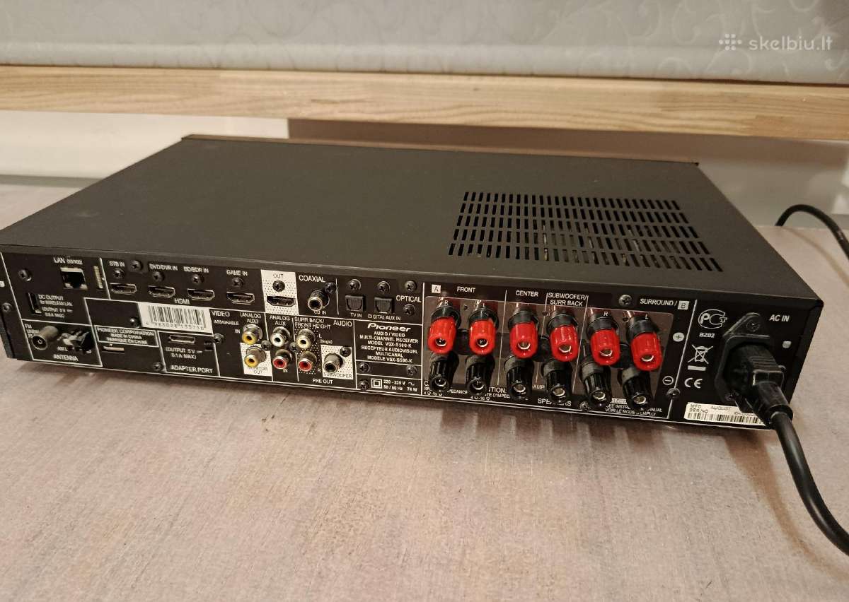 Pioneer vsx s500 - nuotraukos Nr. 3