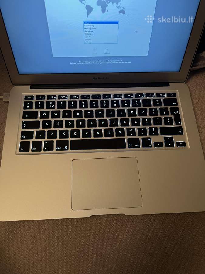 MacBook Air 2017 - nuotraukos Nr. 3