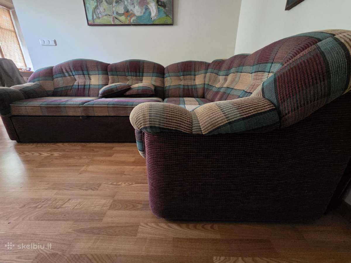 Geros būklės naudota sofa-lova - nuotraukos Nr. 4