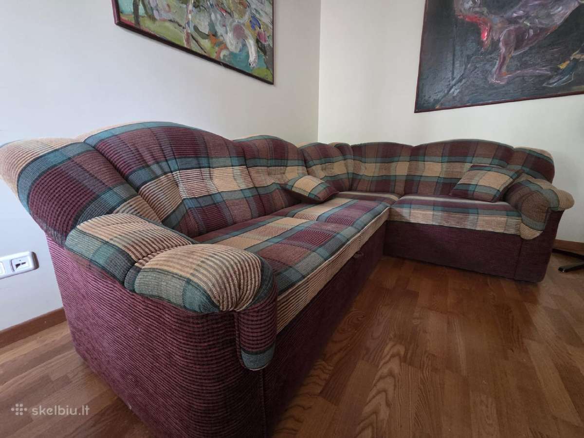 Geros būklės naudota sofa-lova - nuotraukos Nr. 6