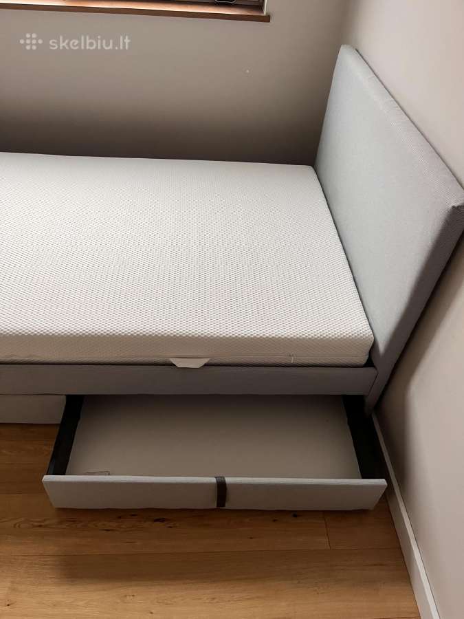 Parduodame Ikea lovą su čiužiniu. - nuotraukos Nr. 2
