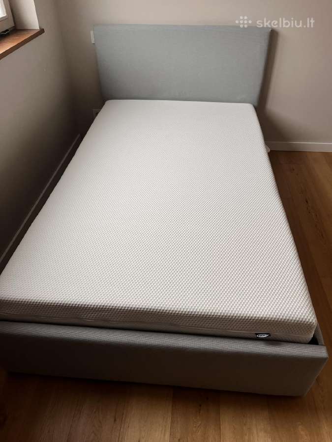 Parduodame Ikea lovą su čiužiniu. - nuotraukos Nr. 3