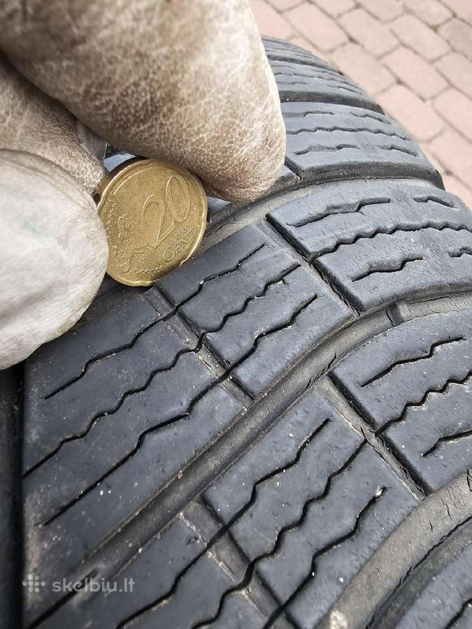2 vnt. Žieminės Michelin Pilot Alpin Padangos - nuotraukos Nr. 4
